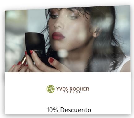 yves rocher codigo descuento estudiante